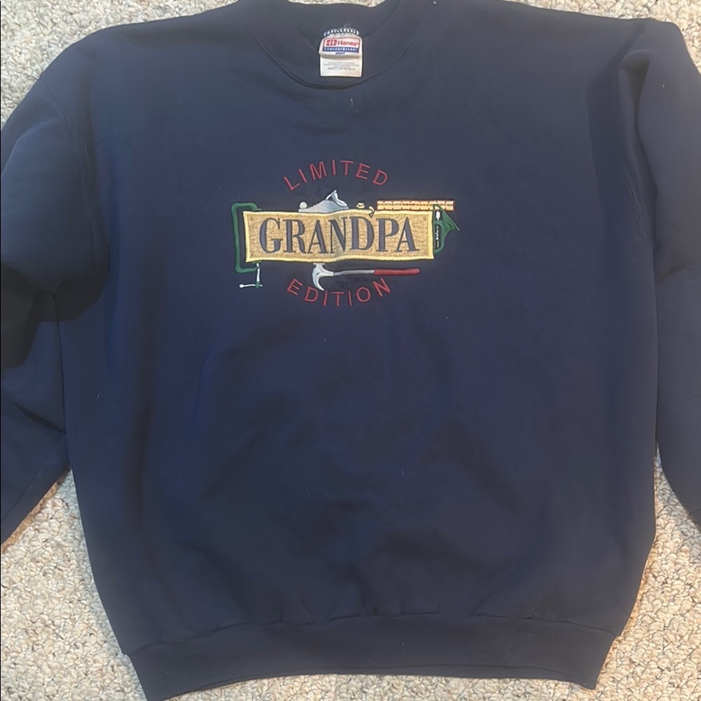 Grandpa Limited Edition Navy Sweater